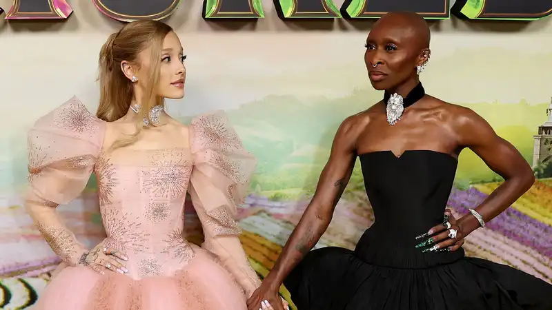 Rumors that Ariana Grande was paid for being more "evil" than Cynthia Erivo were shut down