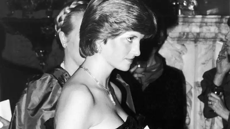 Princess Diana's iconic revenge dress was not the first time the royal family was shocked by the number of low-cut black