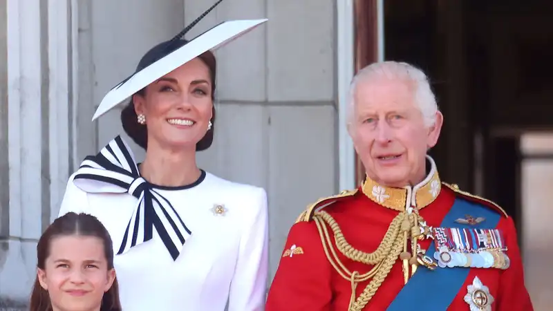 King Charles broke the royal protocol to honor Kate Middleton in a special way in Trooping the colour of the year