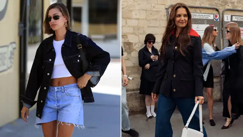 Katie Holmes and Hailey Bieber's favorite minimalist shoulder bag is Under250 at Fréja's Cyber Monday sale