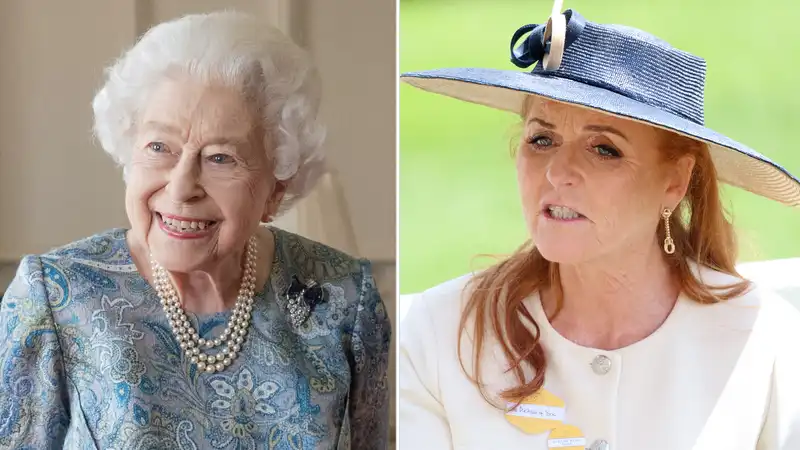 Queen Elizabeth's last words to Sarah Ferguson were a heartfelt goodbye.